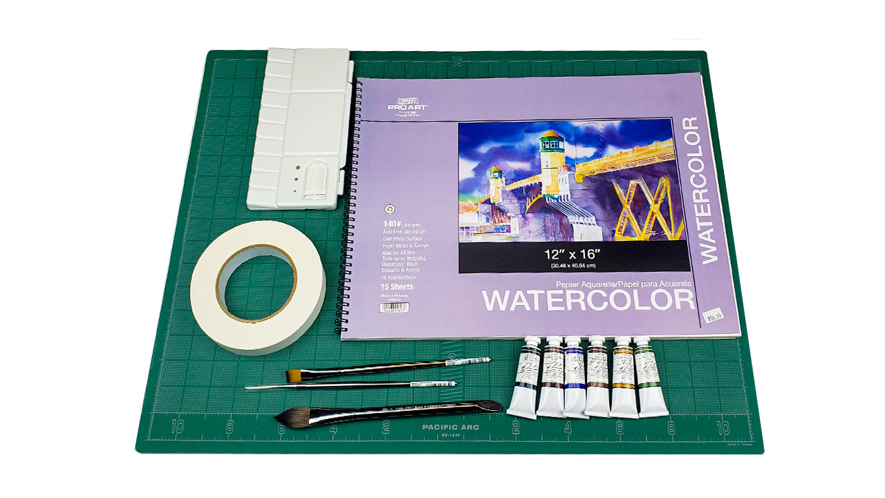 Watercolor FUNdamentals Discounted Class Supply Bundle